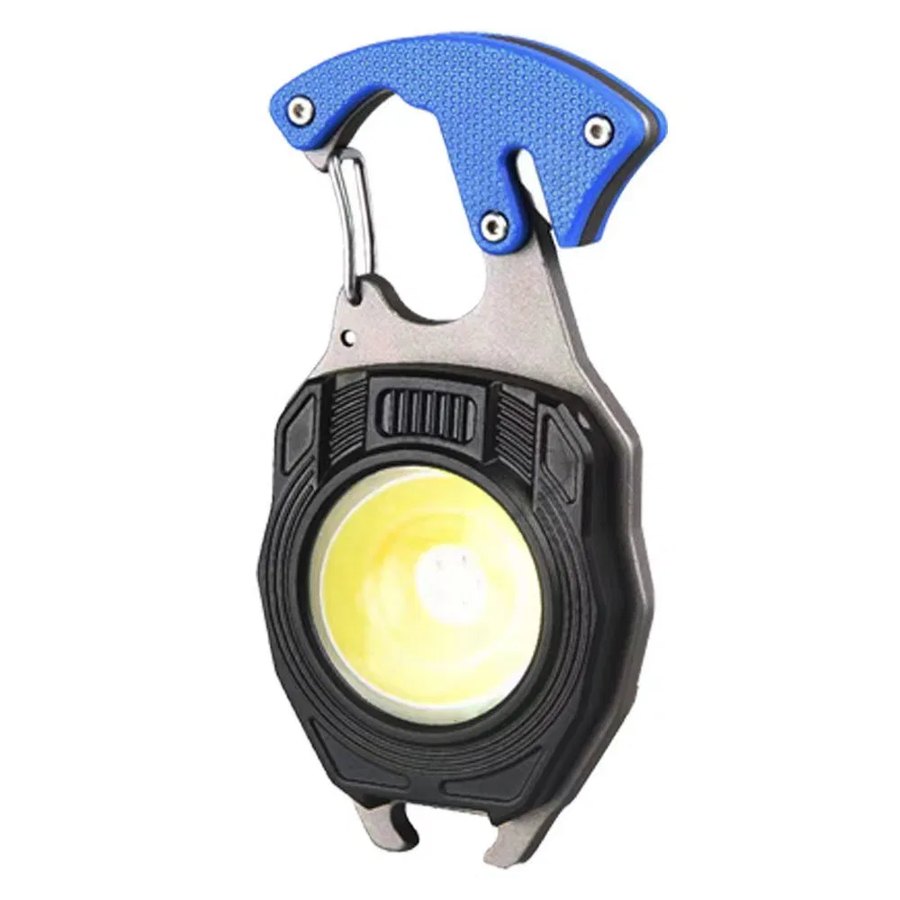 COB Keychain Multi-Tool Flashlight