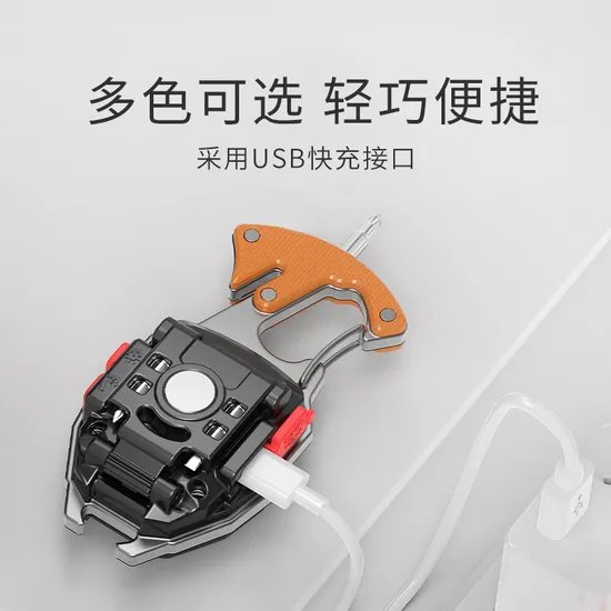 COB Keychain Multi-Tool Flashlight