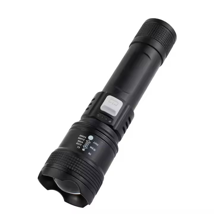 Rechargeable Zoom Tactical Flashlight