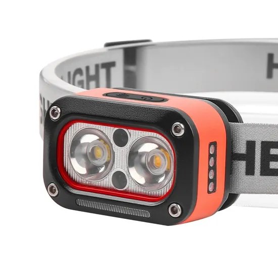 Rechargeable Waterproof Headlamp (5-Mode Sensor)