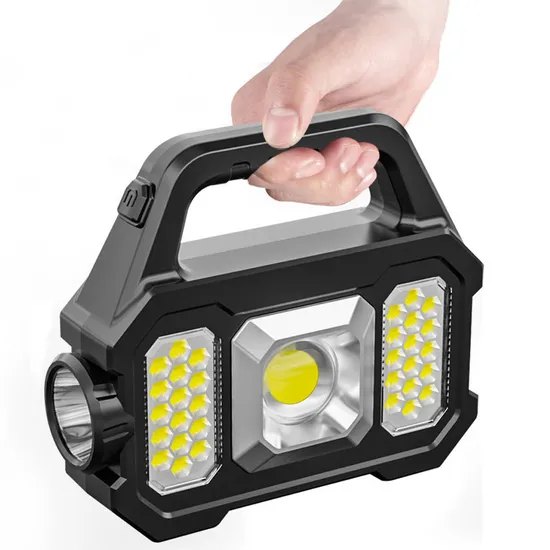 Solar COB Camping Lantern & Searchlight