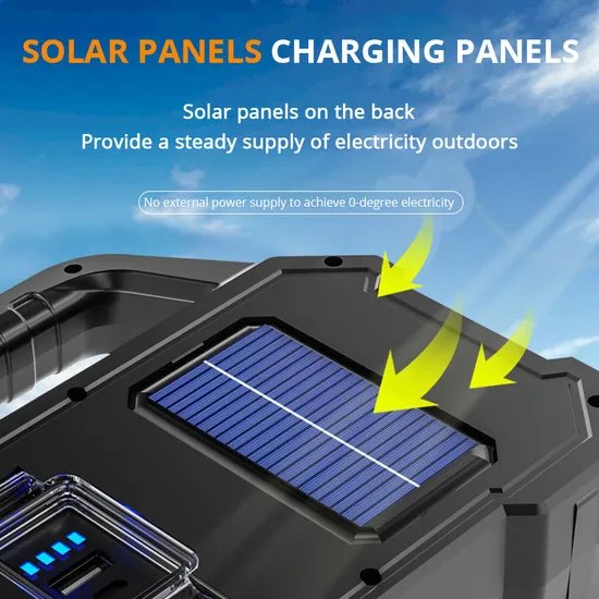 Solar COB Camping Lantern & Searchlight