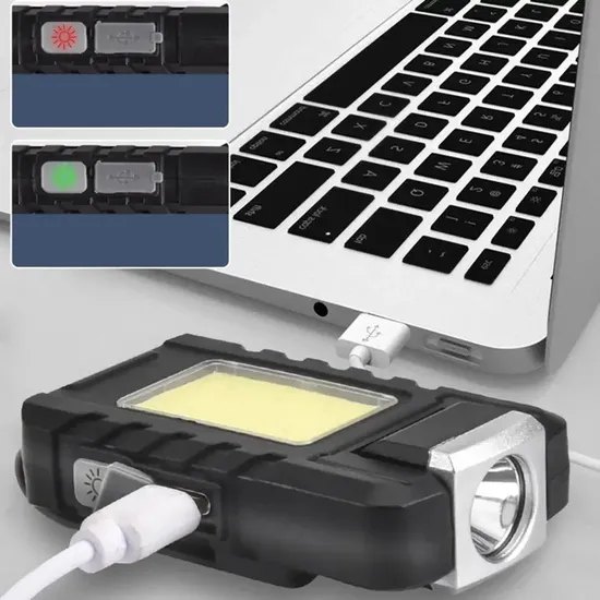 Mini Magnetic Clip-On LED Light
